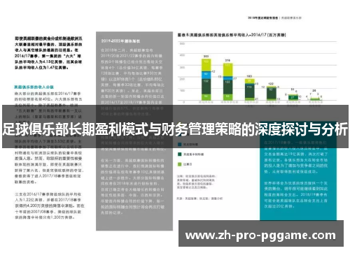 足球俱乐部长期盈利模式与财务管理策略的深度探讨与分析